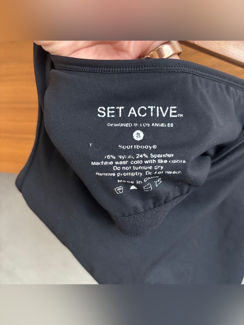 SET active One Shoulder Top, Size S - Picture 4 of 5